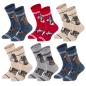 Preview: 6 Paar TippTexx 24 Kinder Socken Pferde